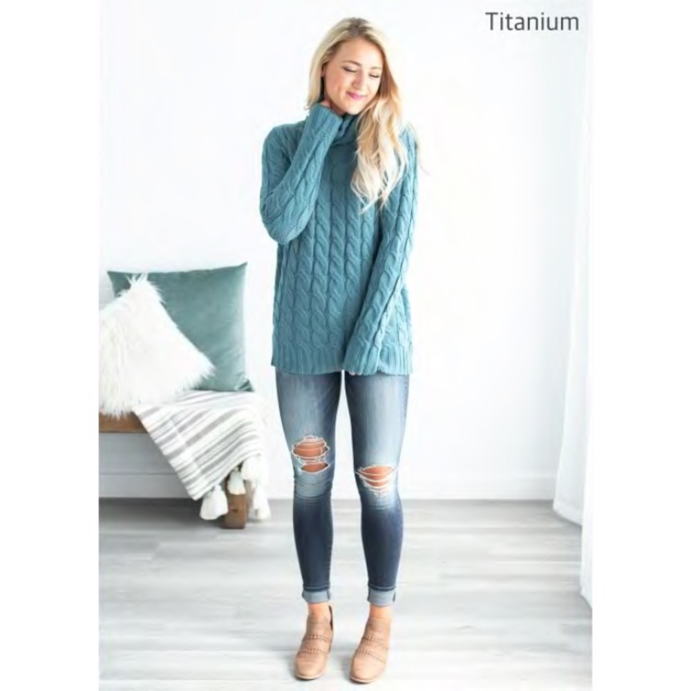 Blue sweater